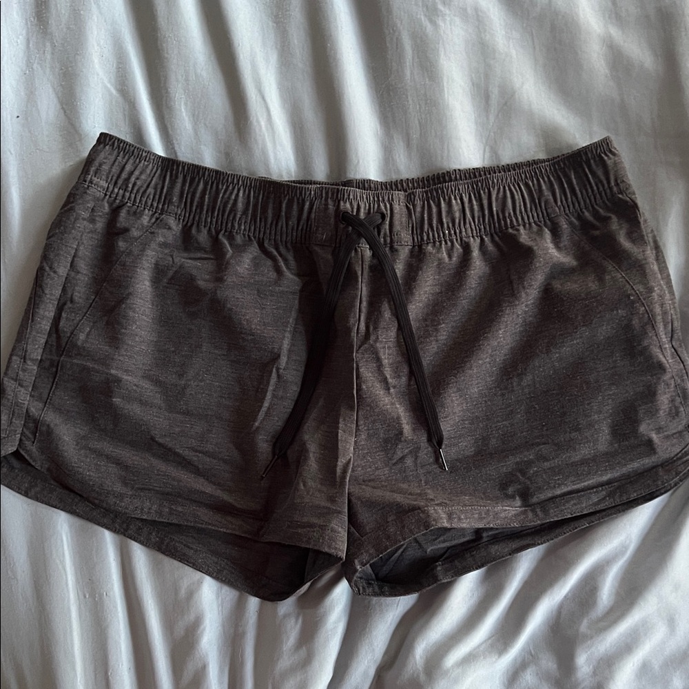 Prana Women's Athletic Shorts in Dark Brown